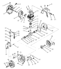 Page C Diagram and Parts List for YP200 YP 200 Weed Eater Trimmer